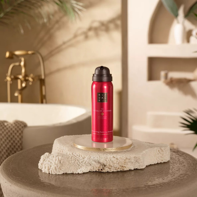 Гель-пінка для душу The Ritual of Ayurveda Foaming Shower Gel, 50мл, фото 3 Гель-пінка для душу The Ritual of Ayurveda Foaming Shower Gel, 50мл, фото 3